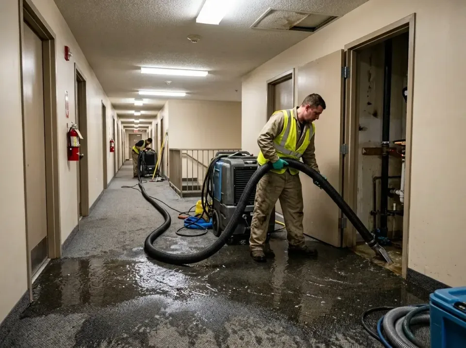 multi-unit-apartment-hallway-f-005 — frequently asked questions, Emergency Burst Pipe Water Extraction & Removal in Unionvil…